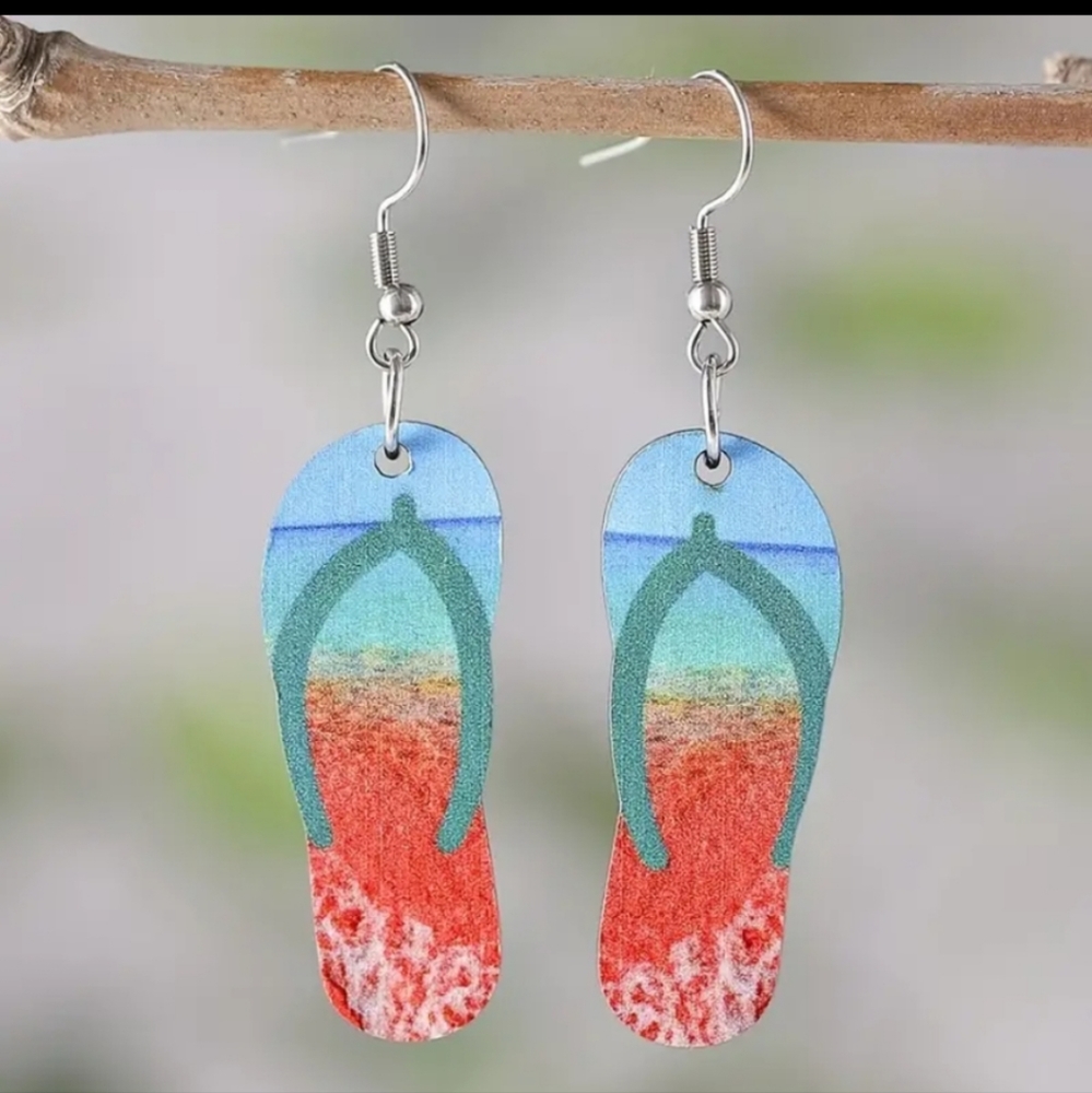 NWT Flip Flip Earrings